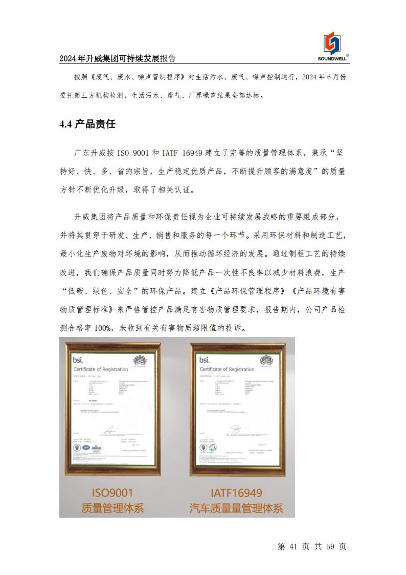 可持續發展報告